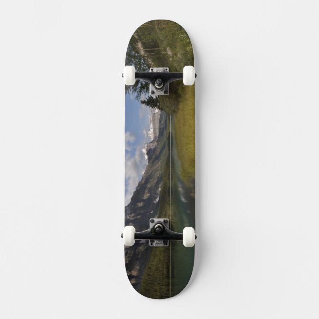 Waterfowl lake along the Icefields parkway, Skateboard (Front)