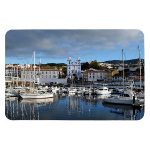 Waterfront: Angra do Heroismo, Terceira, Azores Magnet
