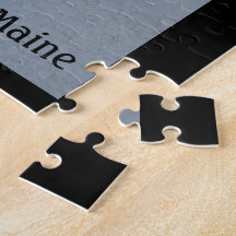 "Waterfront" Boothbay Harbour 11x14 Puzzle w/Box