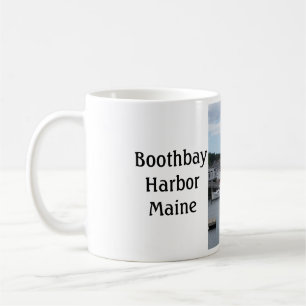 "Waterfront" Boothbay Harbour Maine Mug