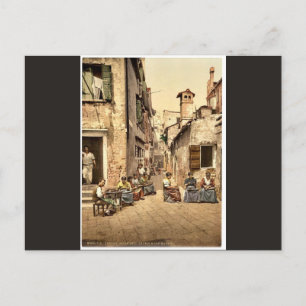 Waterfront, Garda, Lake of, Italy classic Photochr Postcard