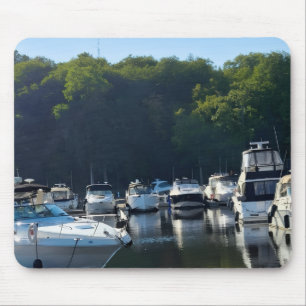 Waterfront Marina Mouse Mat