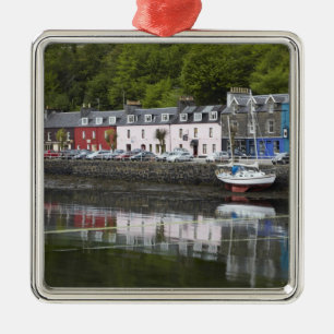 Waterfront, Tobermory, Isle of Mull, Scotland, 2 Metal Tree Decoration
