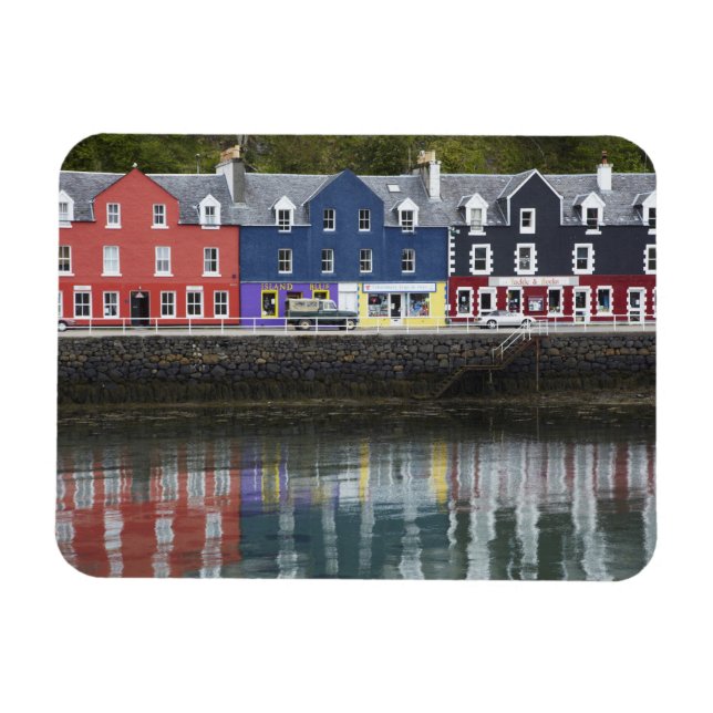 Waterfront, Tobermory, Isle of Mull, Scotland, Magnet (Horizontal)
