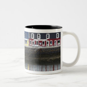 Waterfront, Tobermory, Isle of Mull, Scotland, Two-Tone Coffee Mug