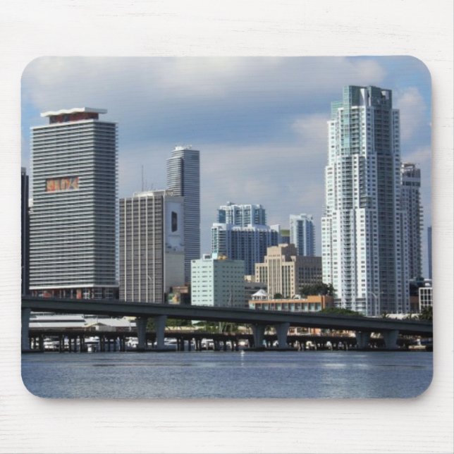 Waterfront view of Miami Mouse Mat (Front)