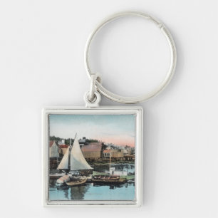Waterfront View of the Floating Dock Key Ring