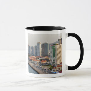 Waterfront with Yantai city skyline, Shandong Mug