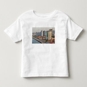 Waterfront with Yantai city skyline, Shandong Toddler T-Shirt