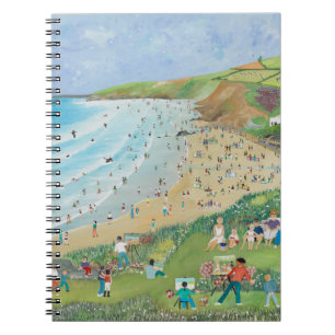 Watergate Bay Cornwall Notebook