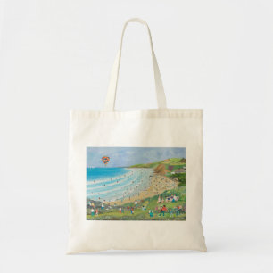 Watergate Bay Cornwall Tote Bag