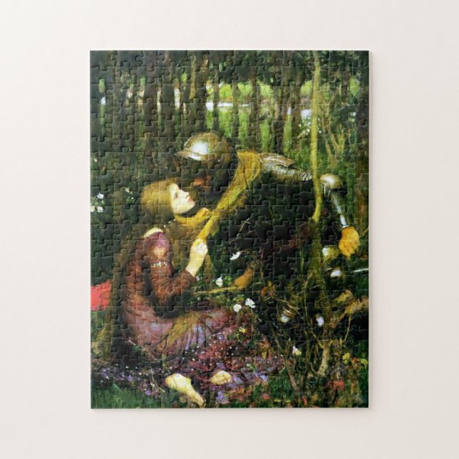 Waterhouse Beautiful Woman Without Mercy Puzzle (Vertical)