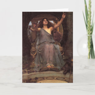 Waterhouse Circe Greeting Card