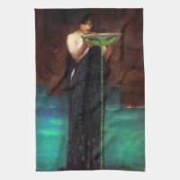 Waterhouse Circe Invidiosa Kitchen Towel