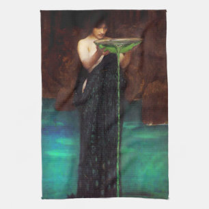 Waterhouse Circe Invidiosa Kitchen Towel