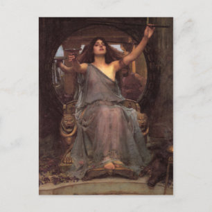 Waterhouse Circe Postcard