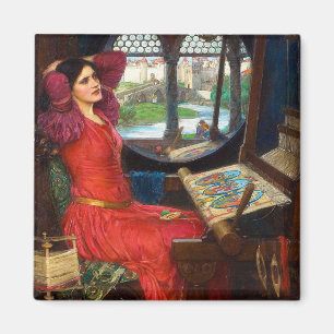 Waterhouse I Am Half-Sick of Shadows Magnet