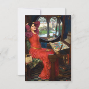 Waterhouse I Am Half-Sick of Shadows Thank You Card