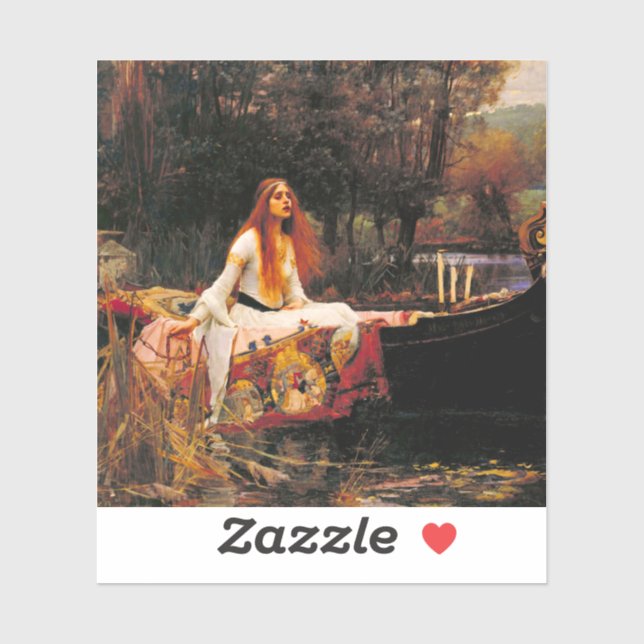 Waterhouse Lady of Shalott (Sheet)