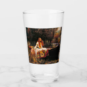 Waterhouse Lady of Shalott Glass