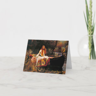 Waterhouse Lady of Shalott Invitation
