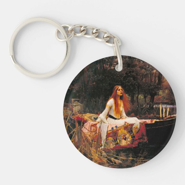 Waterhouse Lady of Shalott Key Ring (Front)