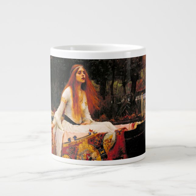 Waterhouse Lady of Shalott Large Coffee Mug (Front)