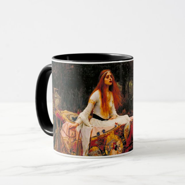 Waterhouse Lady of Shalott Mug (Front Left)