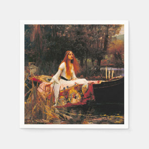 Waterhouse Lady of Shalott Napkin
