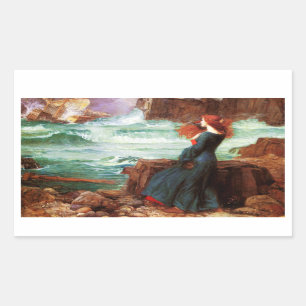 Waterhouse Miranda The Tempest Stickers