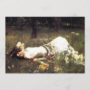 Waterhouse Ophelia Invitations
