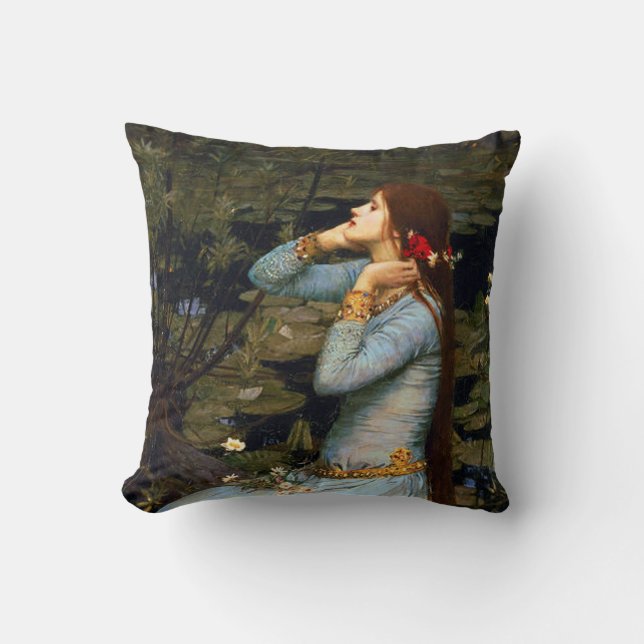 Waterhouse Ophelia Pillow (Front)