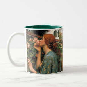 Waterhouse: Smell of Roses Two-Tone Coffee Mug