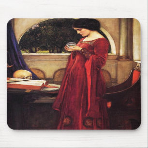 Waterhouse The Crystal Ball Mouse Pad
