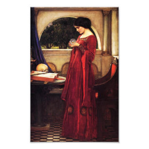 Waterhouse The Crystal Ball Print