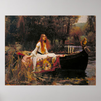 Waterhouse The Lady of Shalott Poster