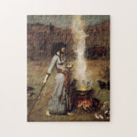 Waterhouse The Magic Circle Puzzle