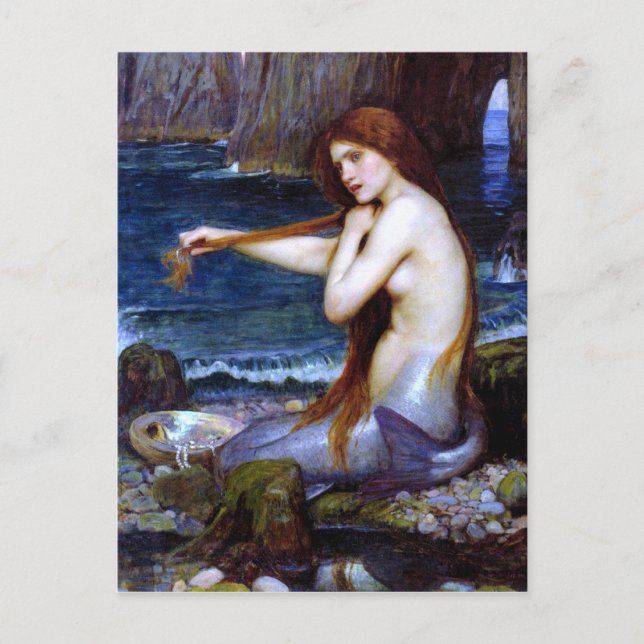 Waterhouse: The Mermaid Postcard (Front)