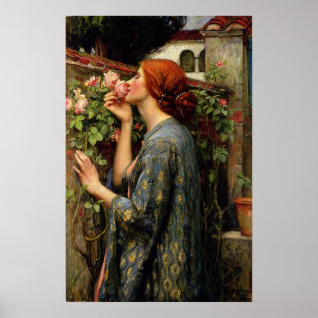 Waterhouse - The Soul Of The Rose 1903 Poster (Front)