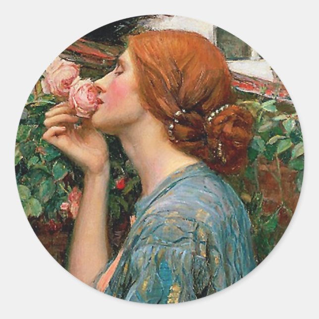 Waterhouse The Soul of the Rose Stickers (Front)