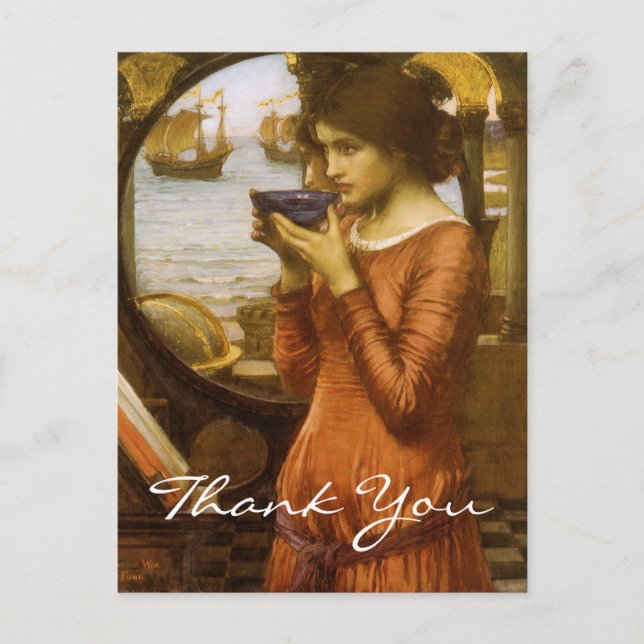 Waterhouse's Destiny Postcard (Front)