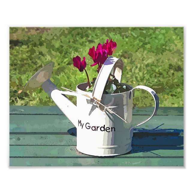 WATERING CAN PHOTO PRINT (Front)