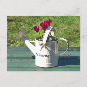 WATERING CAN POSTCARD