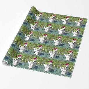 WATERING CAN WRAPPING PAPER
