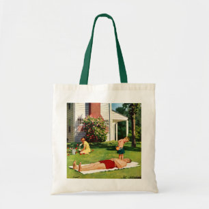 Watering Father Tote Bag