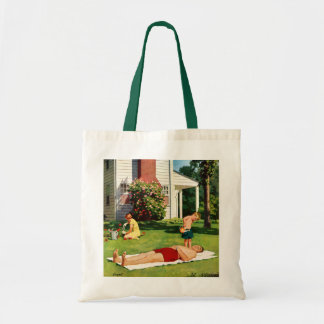 Watering Father Tote Bag