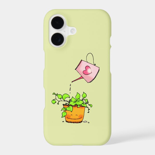 Watering Love, Happy Houseplant (Back)