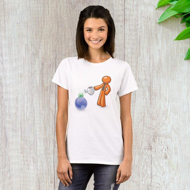 Watering The Earth T-Shirt (Creator Uploaded)