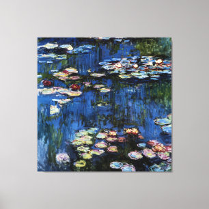 Waterlilies; 1914 by Monet Canvas Print