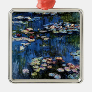 Waterlilies; 1914 metal tree decoration